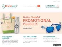 Tablet Screenshot of brandspirit.com